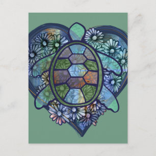 Postal Amor de tortuga marina