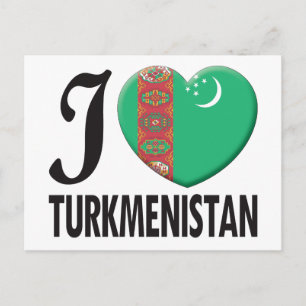 Postal Amor de Turkmenistán