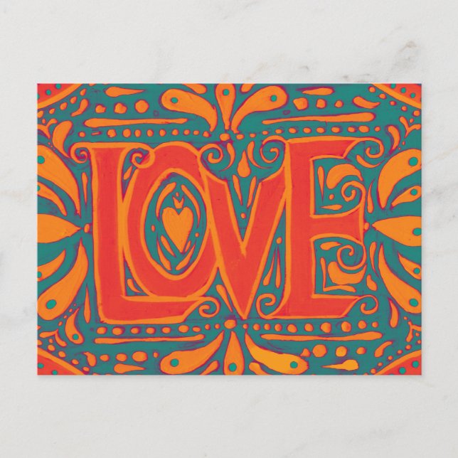 Postal Amor de verano (Anverso)