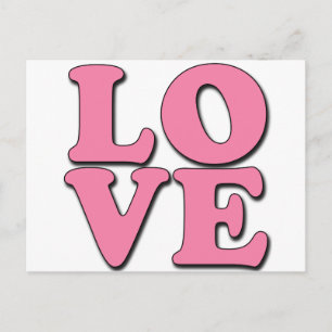 POSTAL AMOR DEL ARTE POP