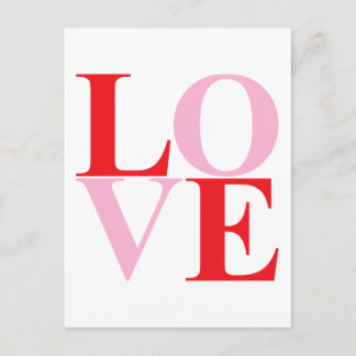 Postal Amor del arte pop