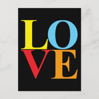 Postal Amor del arte pop