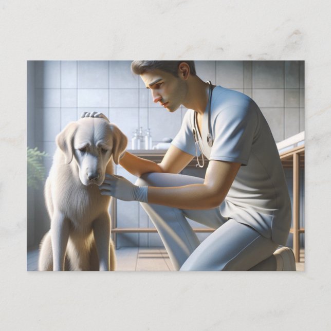 Postal Amor del perro (Anverso)