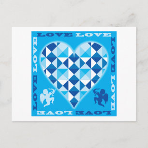 Postal Amor (Diamante Azul)
