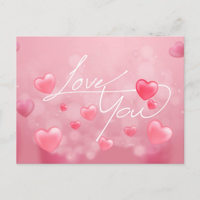 Postal Amor dulce (Anverso)