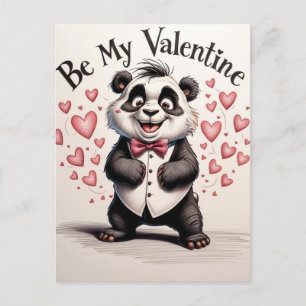 Postal Amor en blanco y negro