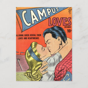 Postal Amor en el campus