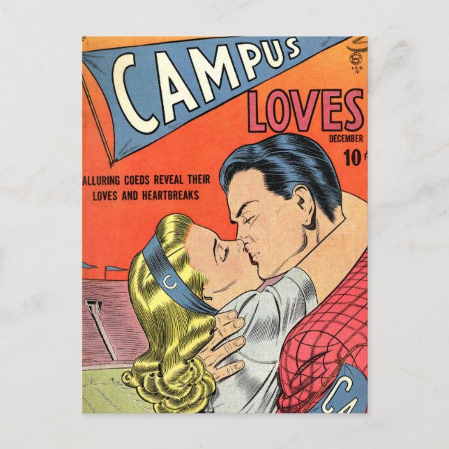 Postal Amor en el campus (Anverso)