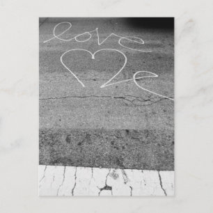 Postal Amor en la calle