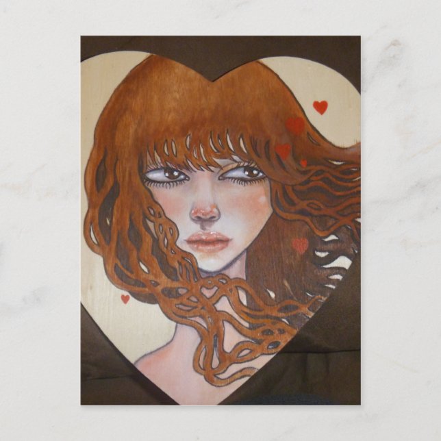 Postal Amor en mi mente (Anverso)