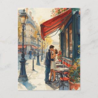 Postal Amor en París