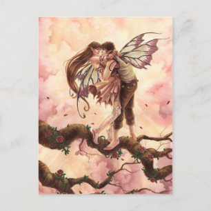 Postal Amor floreciente