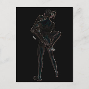 Postal Amor gay brillante