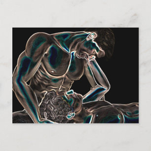 Postal Amor gay brillante