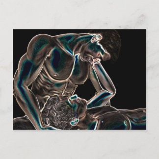 Postal Amor gay brillante