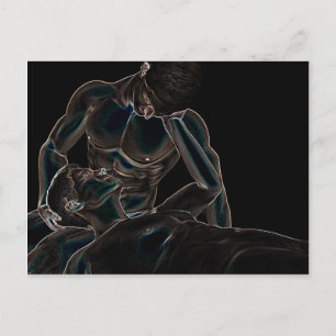 Postal Amor gay brillante
