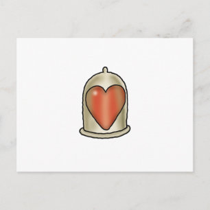 Postal Amor imposible - Condón de Amor