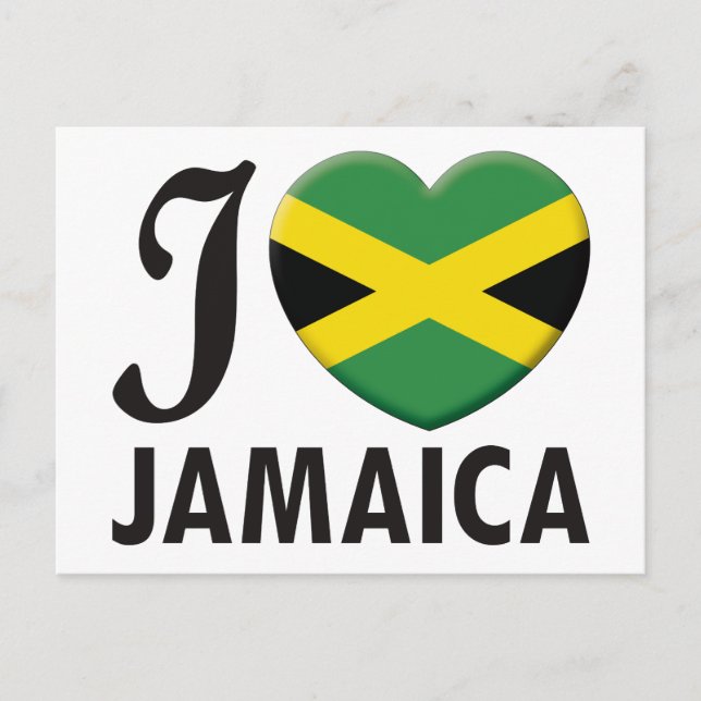 Postal Amor Jamaica (Anverso)