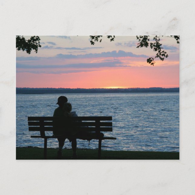 Postal Amor joven (Anverso)