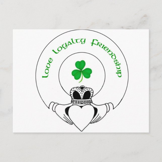 Postal Amor, Lealtad, Amistad (Anverso)