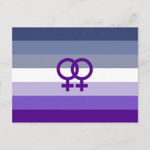 Postal Amor Lésbico Butch Orgullo WLW