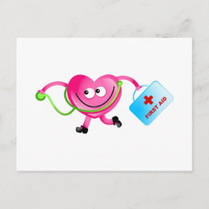Postal Amor médica