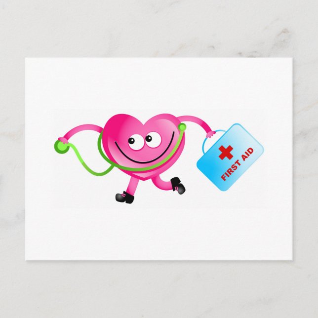 Postal Amor médica (Anverso)