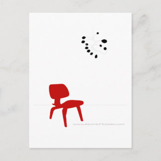 Postal Amor moderno de mediados de siglo