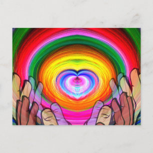 Postal Amor, Paz y Unidad_