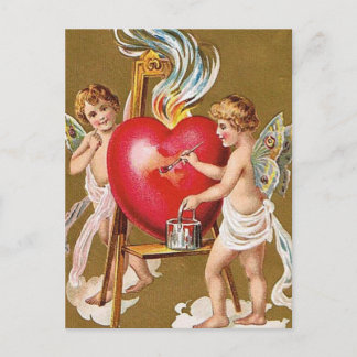 Postal Amor pintado