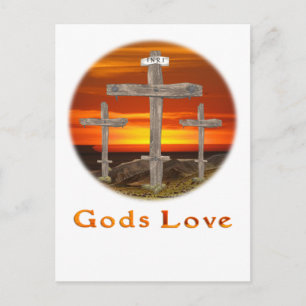 Postal Amor por los dioses