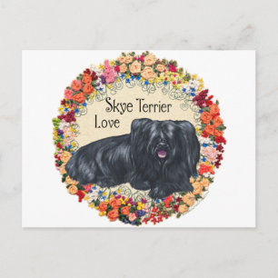 Postal Amor por los Terriers Skye