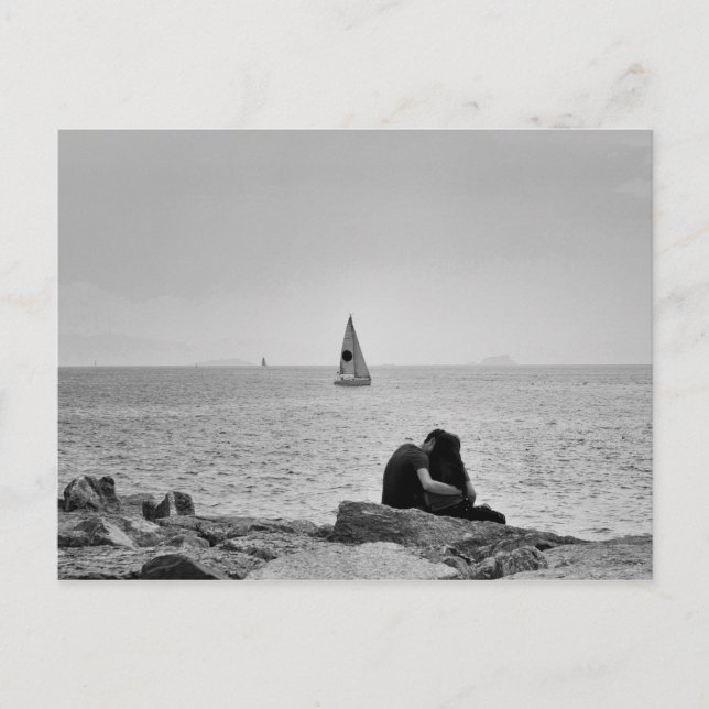 Postal Amor por mar (Anverso)