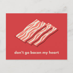 Postal Amor por Tocino Ilustrado Rojo