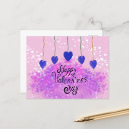 Postal Amor púrpura