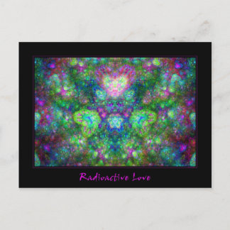 Postal Amor radiactivo