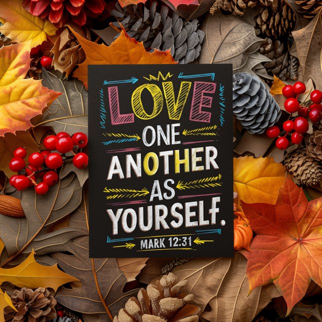 Postal Amor radiante, unidad de abrazo (Subido por el creador)