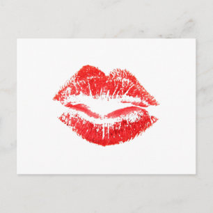 Postal Amor, Smooches, Besos, Labios