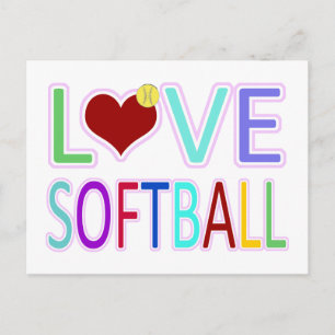 POSTAL AMOR SOFTBOL