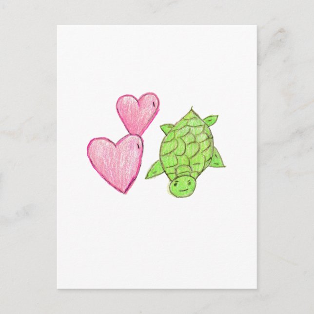 Postal Amor Turca (Anverso)