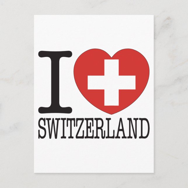 Postal Amor v2 de Suiza (Anverso)