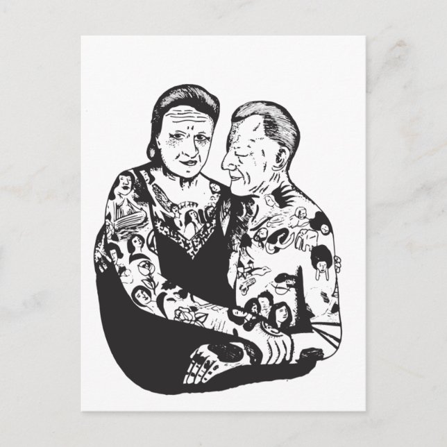 Postal Amor verdadero (Anverso)