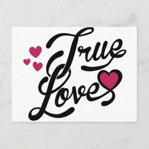 Postal amor verdadero