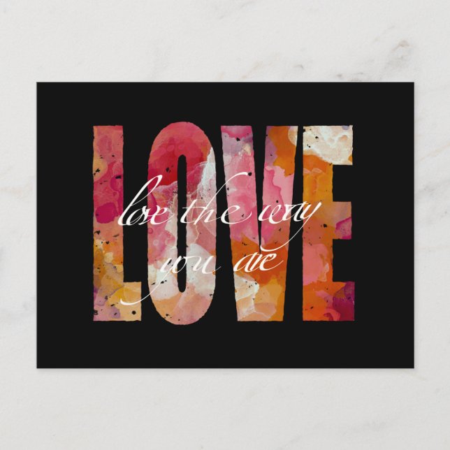 Postal Amor Vintage (Anverso)