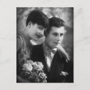 Postal Amor vintage de Francia