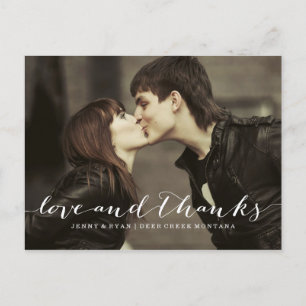 POSTAL AMOR Y GRACIAS SCRIPT 1 BODA GRACIAS POR PUBLICAR