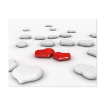 Amor y muchos corazones