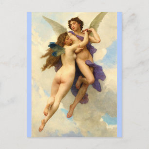 Postal Amor y Psique - Bouguereau