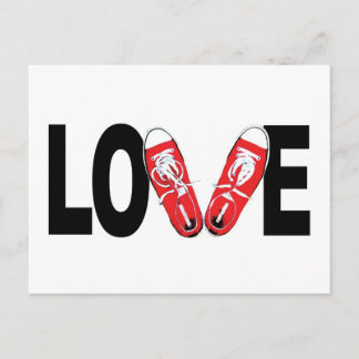 Postal Amor y zapatos