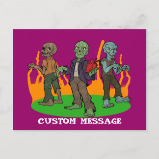 Postal Amor zombi
